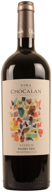 Вино Vina Chocalan  Malbec  Винья Чокалан   Мальбек 2015 750 мл