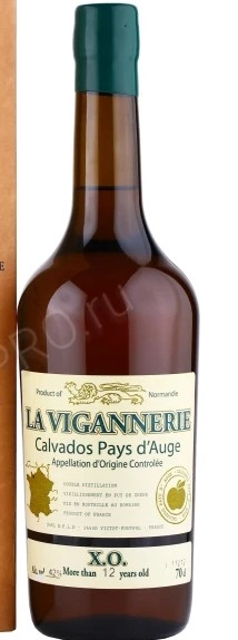 Кальвадос Domaine Dupont la Vigannerie Pays d'Auge XO 12 Years  700 мл