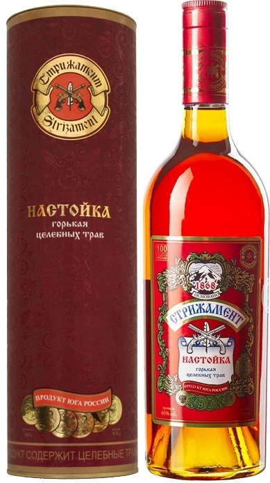 Настойка горькая Стрижамент в тубе 500 мл