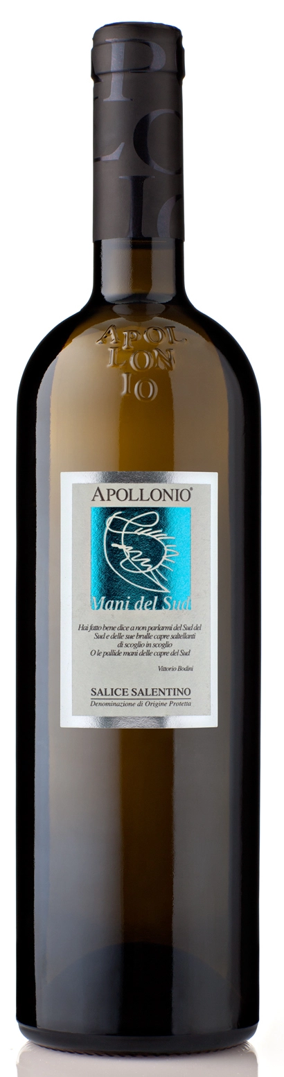 Вино Apollonio  Mani del Sud Bianco 2021   750 мл  13%