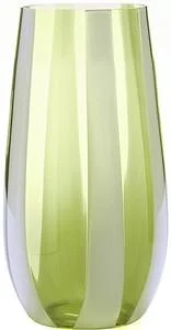 Ваза Zafferano Gessato Vaso Piccolo Verde Mela Дзафферано Джессато Ваза маленькая Светло - Зеленая