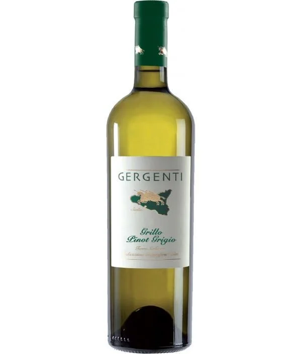 Вино Gergenti Grillo Pinot Grigio Terre Sicilane Джердженти Грилло Пино Гриджо Терре Сичилиане 750 мл