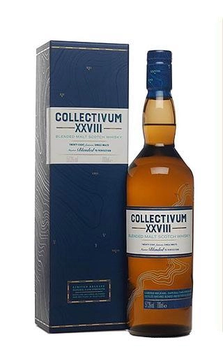 ВИСКИ COLLECTIVUM ХХVIII  КОЛЛЕКТИВУМ 28 в подарочной упаковке 700 мл
