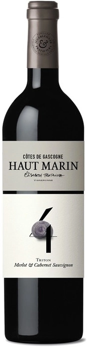 Вино Haut Marin  "Triton" Merlot-Cabernet Sauvignon  Cotes de Gascogne IGP   750 мл