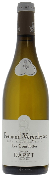 Вино Domaine Rapet Pernand-Vergelesses Les Combottes   2019 750 мл 13,5%