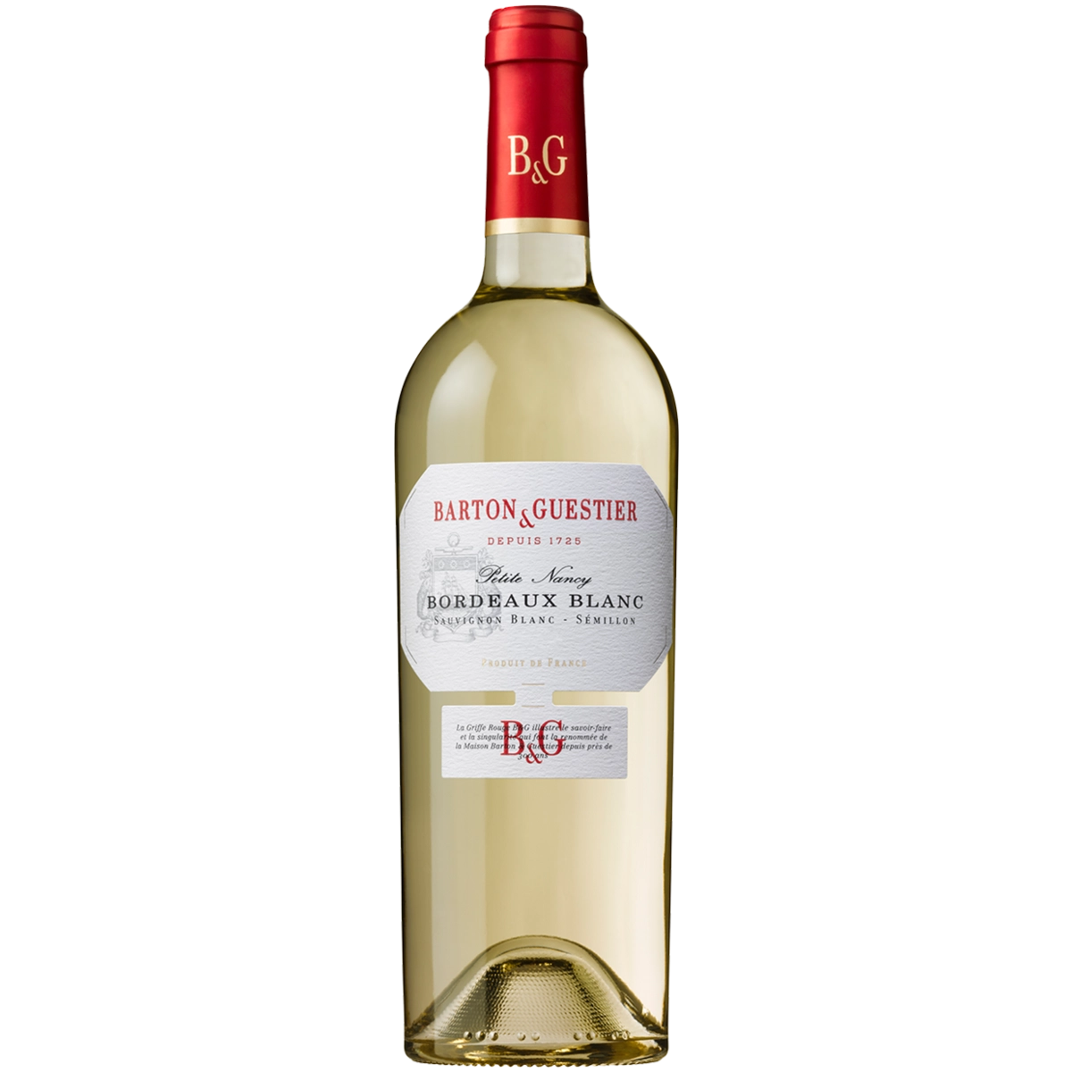 Вино Barton & Guestier Bordeaux Blanc    2021  750 мл
