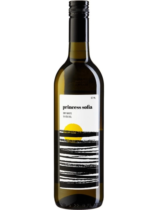 Вино Принцесса София Белое Сухое 700 мл