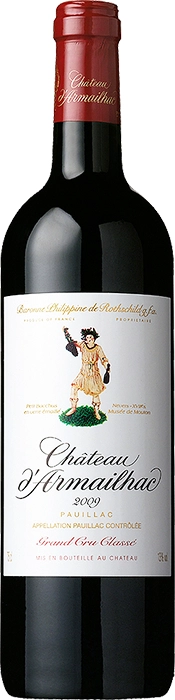 Вино Pauillac АОС Chateau d'Armailhac Grand Cru Classe 2015 750  мл 13.5%