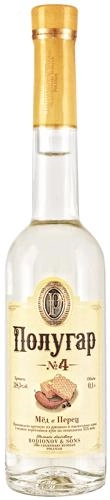 Водка "Polugar" №4  Honey & Allspice    100 мл