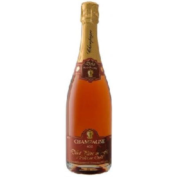 Шампанское Delot Cuvee Rose Brut  gift box with 2 glasses 750 мл