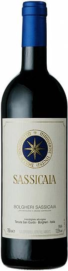 Вино Sassicaia DOC 2019 750 мл