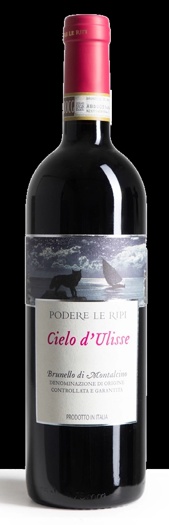 Вино Podere Le Ripi CIELO D’ULISSE BRUNELLO DI M ONTALCINO DOCG  2017 750 мл  13,5%