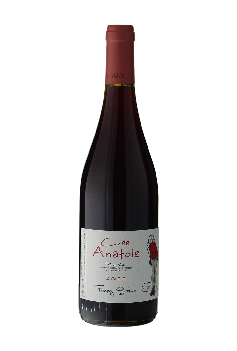 Вино Fanny Sabre Cuvee Anatole Rouge Sainte-Marie-la-Blanche IGP  2022  750 мл