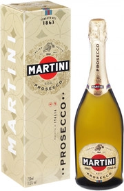 Игристое вино Martini Prosecco DOC  gift box 750 мл