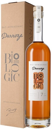 Арманьяк Darroze  Biologic 7 ans d'age Bas-Armagnac AOC gift box 48% 700 мл