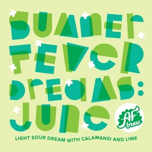 Пиво  AF Brew Summer Fever Dreams: June  АФ  Саммер Февер Дримс : Июнь  ж/б  330 мл