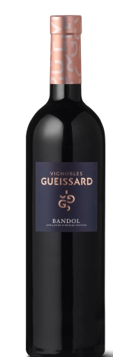 Вино Gueissard BANDOL   Rouge Cotes de Provence AOP  2018 750 м