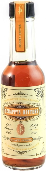 Ликер Scrappy's Bitters Black Lemon   150 мл