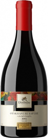 Вино Дугладзе  Оцханури Сапере красное сухое  2015  750 мл