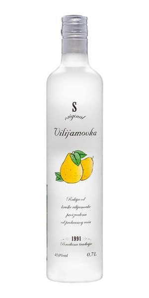 Водка ВИЛЬЯМОВКА  плодовая (ракия грушевая) 700 мл