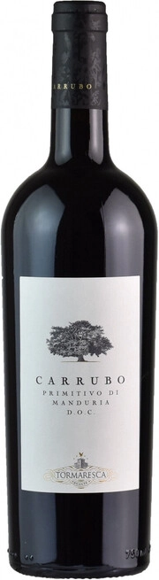 Вино Tormaresca  Carrubo Primitivo di Manduria DOC  Каррубо  Примитиво ди Мандурия 2019 750 мл  16%