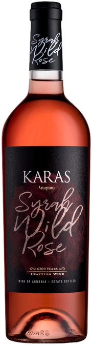Вино Karas Syrah Wild Rose Tierras de Armenia  КАРАС СИРА ВАЙЛД РОЗЕ ТЬЕРРАС ДЕ АРМЕНИЯ  750 мл