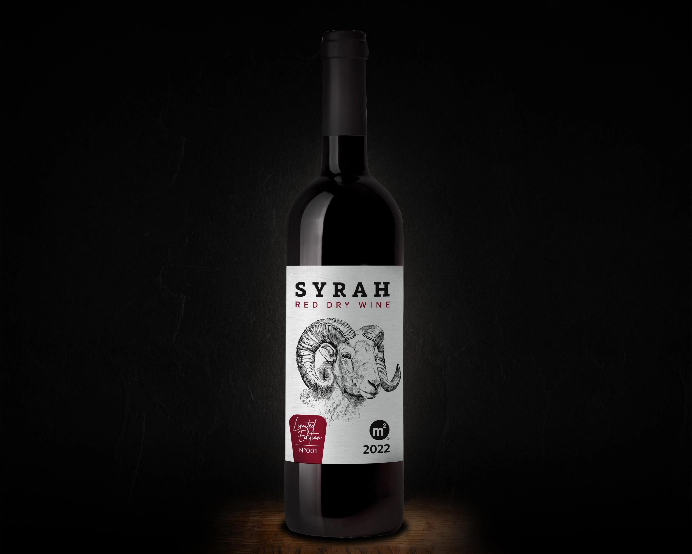 Вино  М2  Red Wine Syrah  2022  750 мл  13%