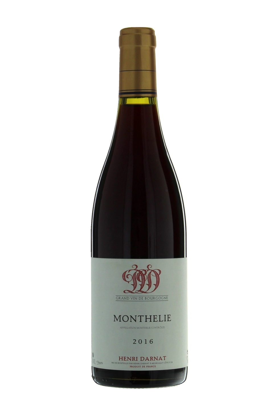 Вино Henri Darnat Monthélie AOC  2016 750 мл