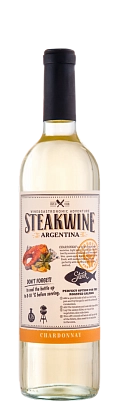 Вино Steakwine Chardonnay Стейквайн Шардоне 2018 750 мл
