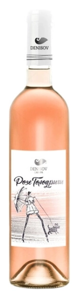 Вино  Денисов  Розе  Рубин Голодриги 2023  750 мл 10 %