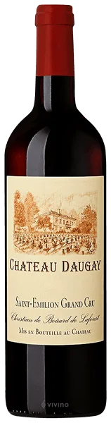Вино  Château Daugay  Saint-Émilion Grand Cru    Шато Дуге. Сен-Эмилион Гранд Крю 2015  750 мл