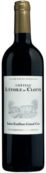 Вино Château L'Etoile de Clotte Saint-Émilion Grand Cru Шато Л'Этуаль де Клотт  Сент-Эмильон Гран Крю АОС 2014 750 мл