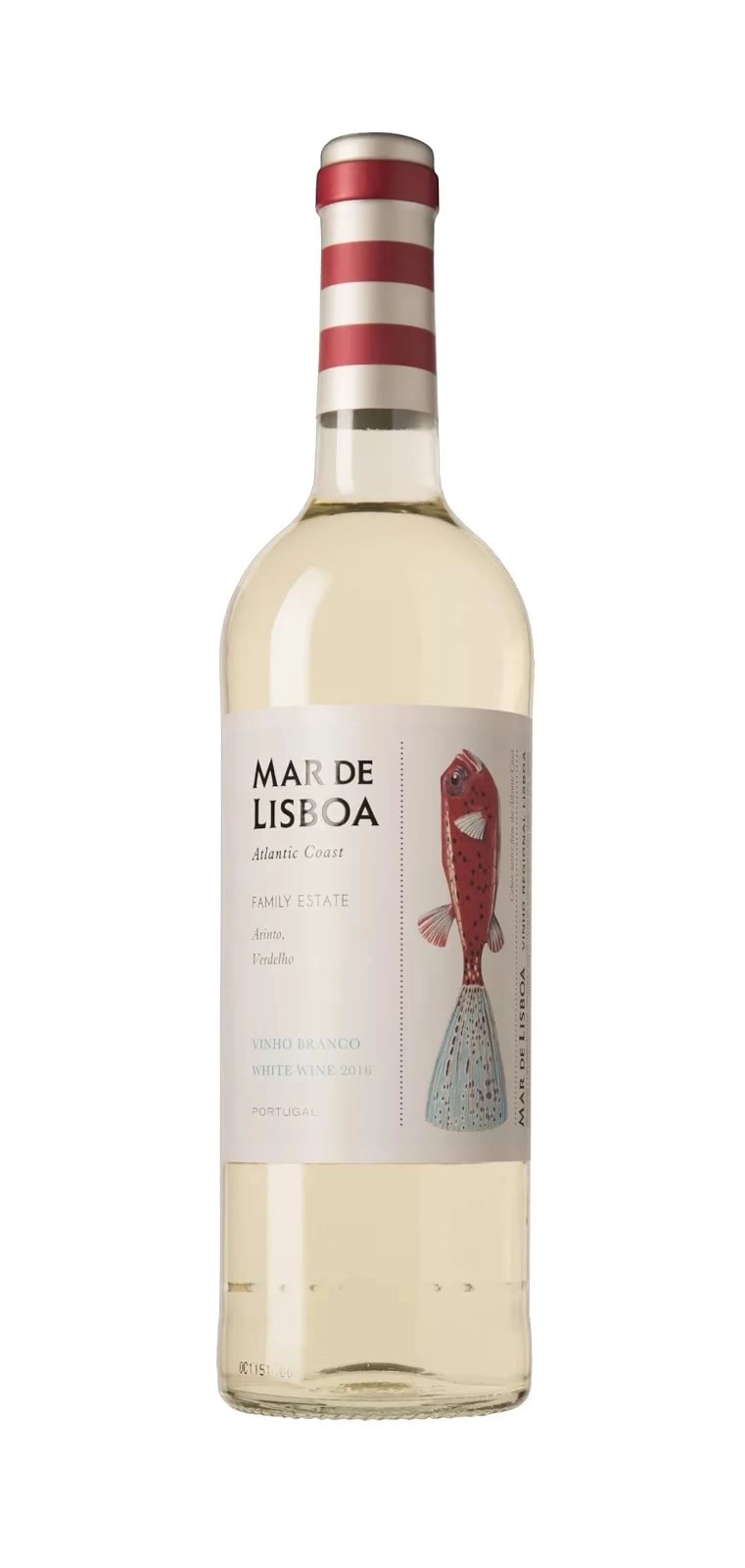 Вино  Mar de Lisboa Branco IG Lisboa Casa Agricola das Mimosas   2017 750 мл