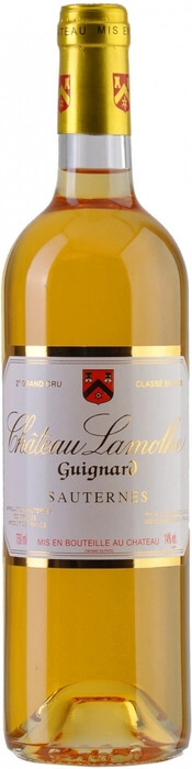 Вино Chateau Lamothe Guignard Sauternes AOC 2-me Grand Cru Classe 2013 750 мл 14%