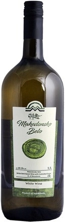 Вино Tikves  Makedonsko Belo Тиквеш  Македонско Бело 1500 мл