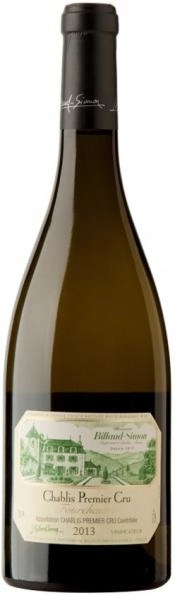 Вино Billaud-Simon Chablis Premier Cru  Fourchaume 2018   750 мл