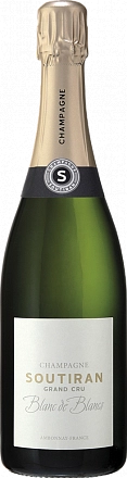 Шампанское Soutiran Blanc de Blancs Grand Cru Brut 750 мл