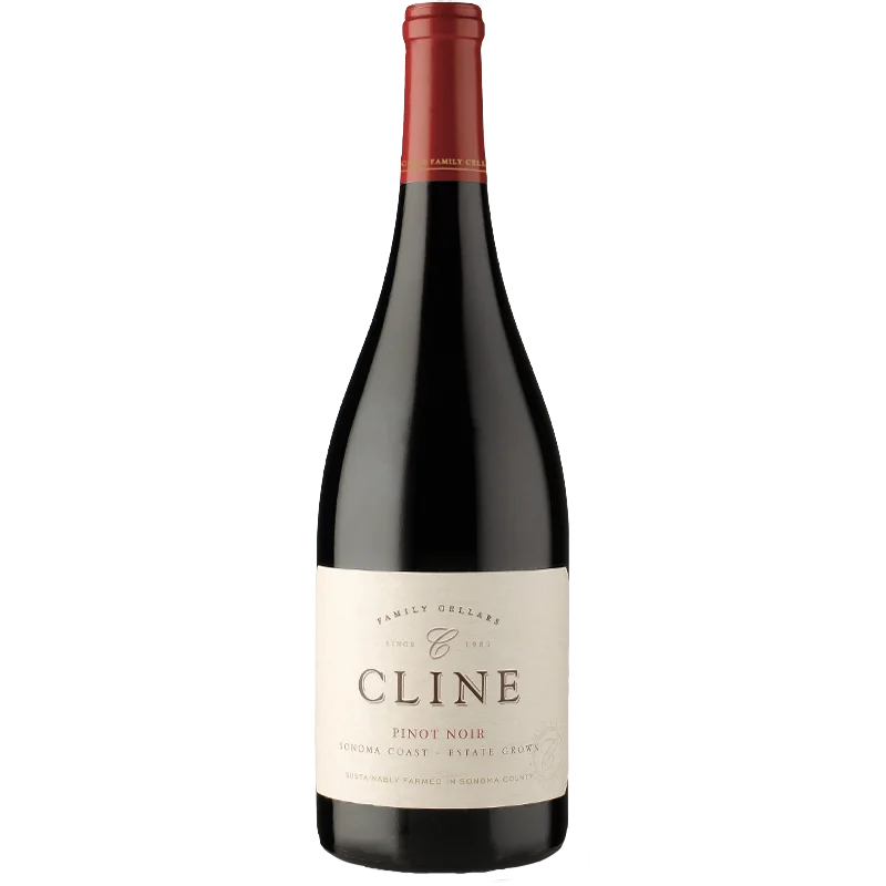 Вино Cline Cellars Cline Pinot Noir Sonoma Coast dry Клайн Пино Нуар Сонома Кост 2016 750 мл