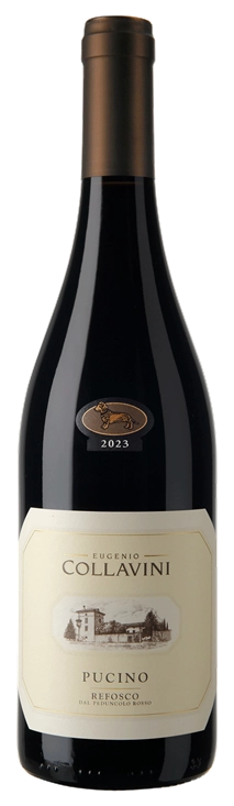 Вино  Eugenio Collavini Pucino Refosco 2023  750 мл 12,5 %