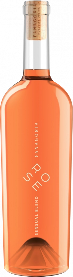 Вино  Фанагория Rose  Sensual Blend Розе Сеншл Бленд   розовое сухое 2021  750 мл 12,5%