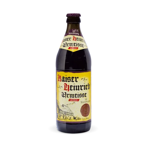 ПИВО  Kaiser Heinrich Urweisse Dunkel  КАЙЗЕР ХАЙНРИХ УРВАЙССЕ ДУНКЕЛЬ  стекло 500 мл