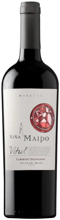 Вино Vina Maipo Vitral  Cabernet Sauvignon Reserva Витраль  Каберне Совиньон Резерва  2017 750 мл
