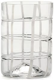 Бокал Zafferano Tumbler Twiddle Bianco  Дзафферано Тумблер Твиддл Прозрачно-белый 350 мл