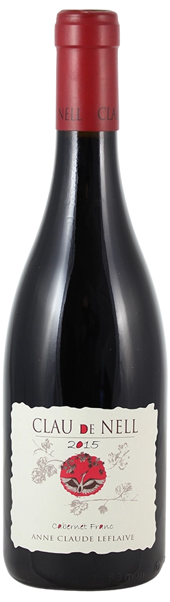 Вино CLAU DE NELL  Cabernet Franc  IGP Val de Loire   Anjou  2015 750 мл