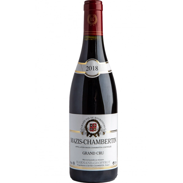Вино Domaine Harmand Mazis-Chambertin Grand Cru  2018 750 мл 14%