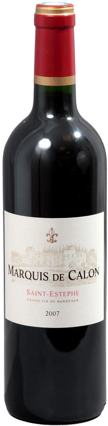 Вино "Marquis de Calon", Saint-Estephe AOC/"Марки де Калон", 2007, 0,75л