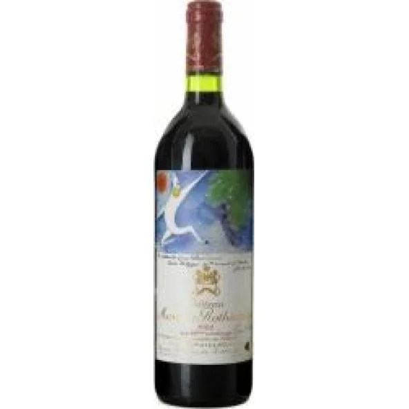 Вино Chateau Mouton Rothschild Pauillac AOC Premier Grand Cru Classe  Шато Мутон Ротшильд 1982  750 мл