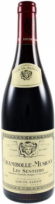 Вино Louis Jadot Chambolle-Musigny 1-er Cru  Les Sentiers AOC Луи Жадо Шамболь-Мюзиньи Премье Крю Ле Сантьер 2014 750 мл
