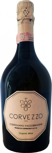 Игристое вино Corvezzo Prosecco Brut Superiore di Conegliano Valdobbiadene DOCG   2021  750 мл