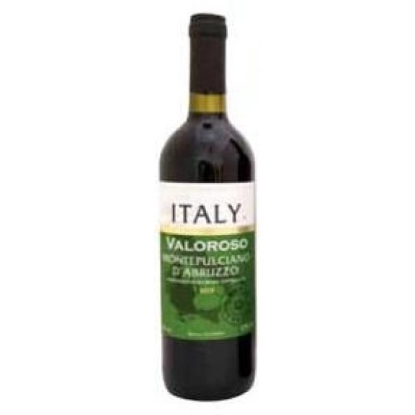 Вино Valoroso Montepulciano d'Abruzzo DOC  Валоросо Монтепульчано д'Абруццо  750 мл